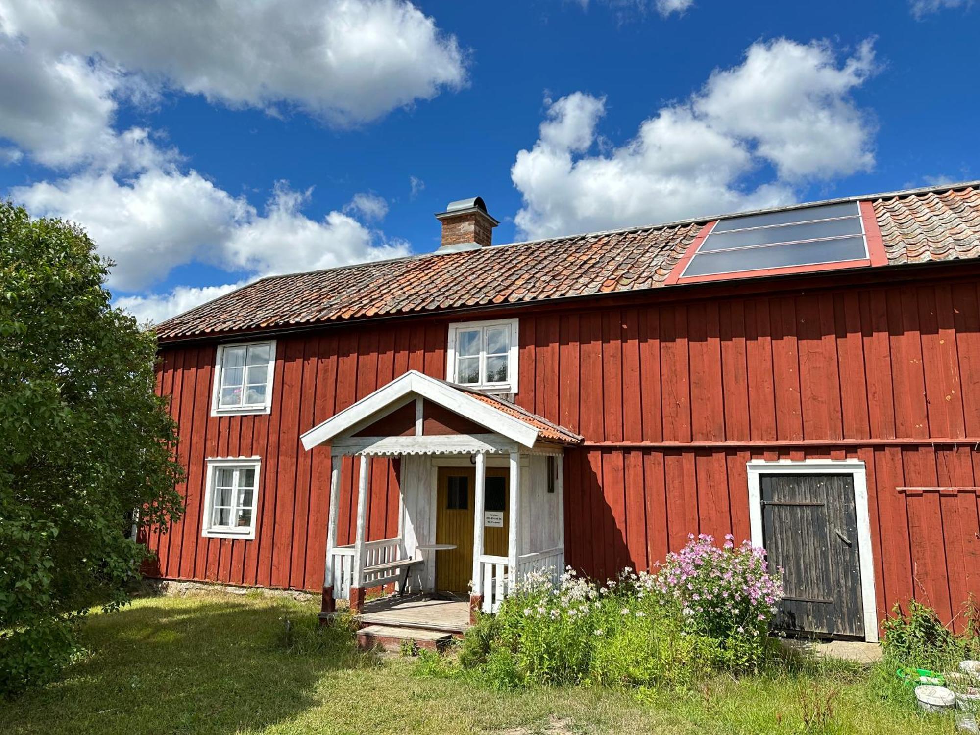 Pensionat Hogarden Boxholm Bagian luar foto